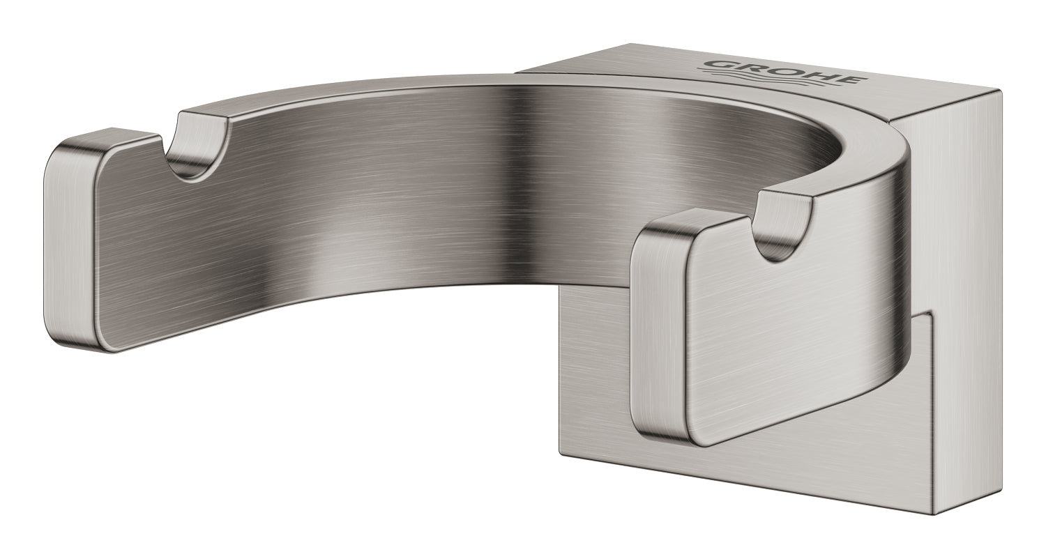 Grohe Selection İkili Havlu/Bornoz Askısı, Paslanmaz Çelik