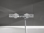Grohe GROHE Precision FeelBath termostat - S-bağlantılar - metal rozet