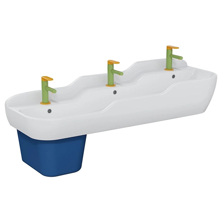 Vitra Sento Kids Lavabo 125x40 cm, Beyaz