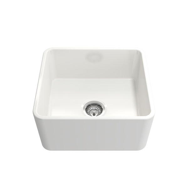Bocchiİ Lavello Mutfak Eviyesi 50 cm Parlak Beyaz