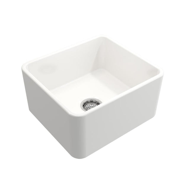 Bocchiİ Lavello Mutfak Eviyesi 60 cm Parlak Beyaz