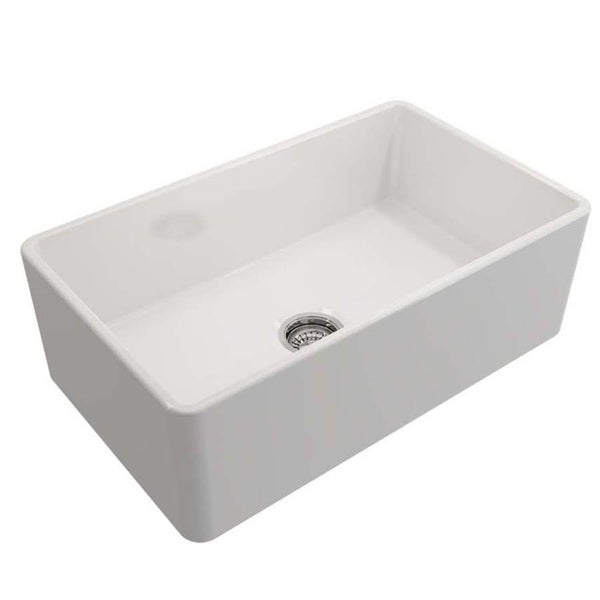 Bocchi Lavello 76 cm Mutfak Eviyesi Parlak Beyaz
