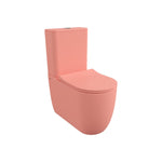 Bocchi Venezia Duvara Sıfır Klozet Takımı, Mat Somon