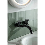 VitrA Liquid Duvardan Aplike Lavabo Bataryası, Parlak Siyah