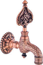 Lpd Desenli Osmanlı Musluk Tam Bakır (Perlatörlü)