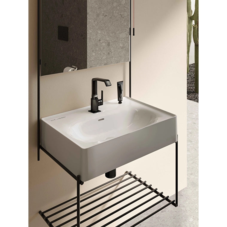 VitrA Suit Lavabo Bataryası (Yandan), Parlak Siyah