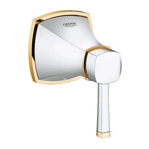 Grohe Grandera Ankastre Stop Valf, Krom-Altın (Sıva Üstü Grubu)