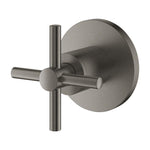 Grohe Atrio Ankastre Stop Valf (Sıva Üstü Grubu), Fırçalı Sert Grafit