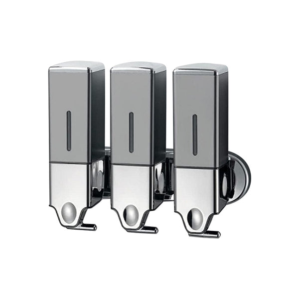 Xinda Genesit Manuel Üçlü Alttan Çekmeli Sıvı Sabunluk Kare GS600T