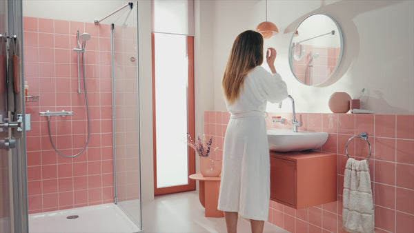 Grohe Tempesta Cube 110 Sürgülü Duş Seti, 3 Akışlı