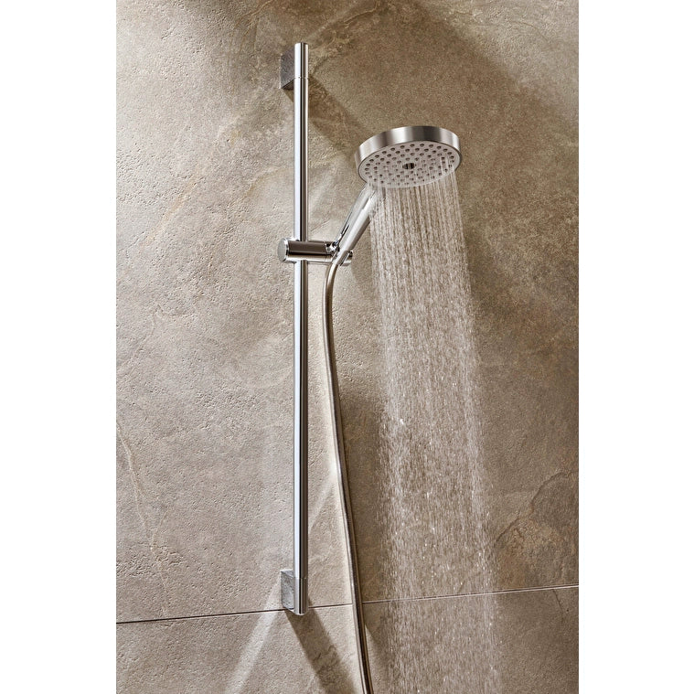 VitrA Prime Round Sürgülü El Duşu Takımı 3F (130 Mm), Parlak Krom