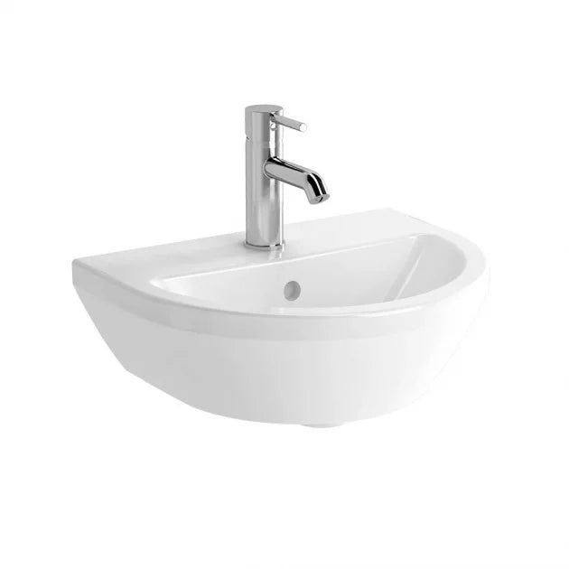 VitrA Integra Lavabo, Yuvarlak, Kompakt, 50x43 cm