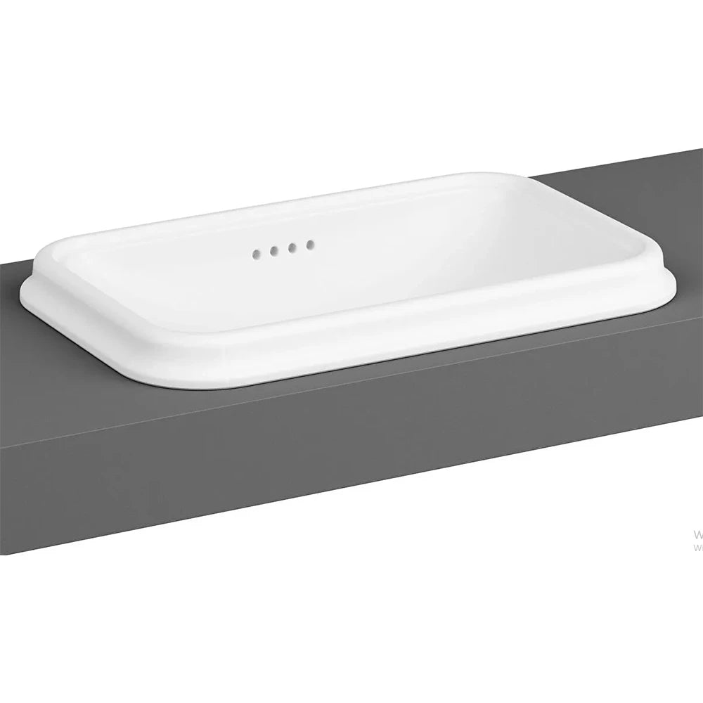VitrA Valarte Yarım Tezgah Üstü Lavabo, 58 cm